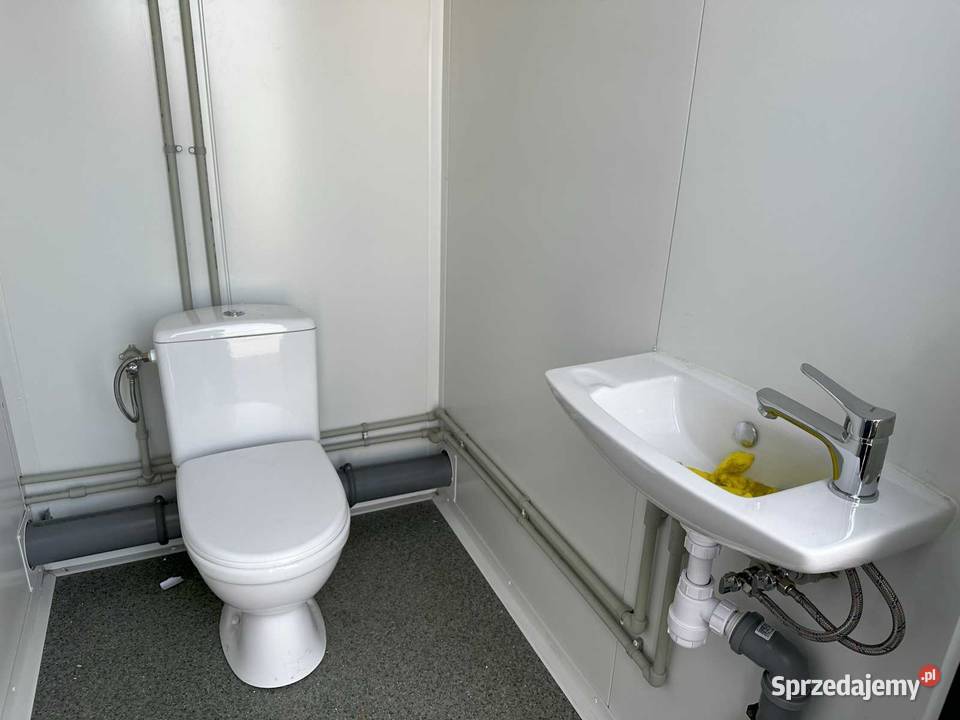 KONTENER PAWILON SANITARNY WC WYPOSAŻONY Pozostałe Wrocław