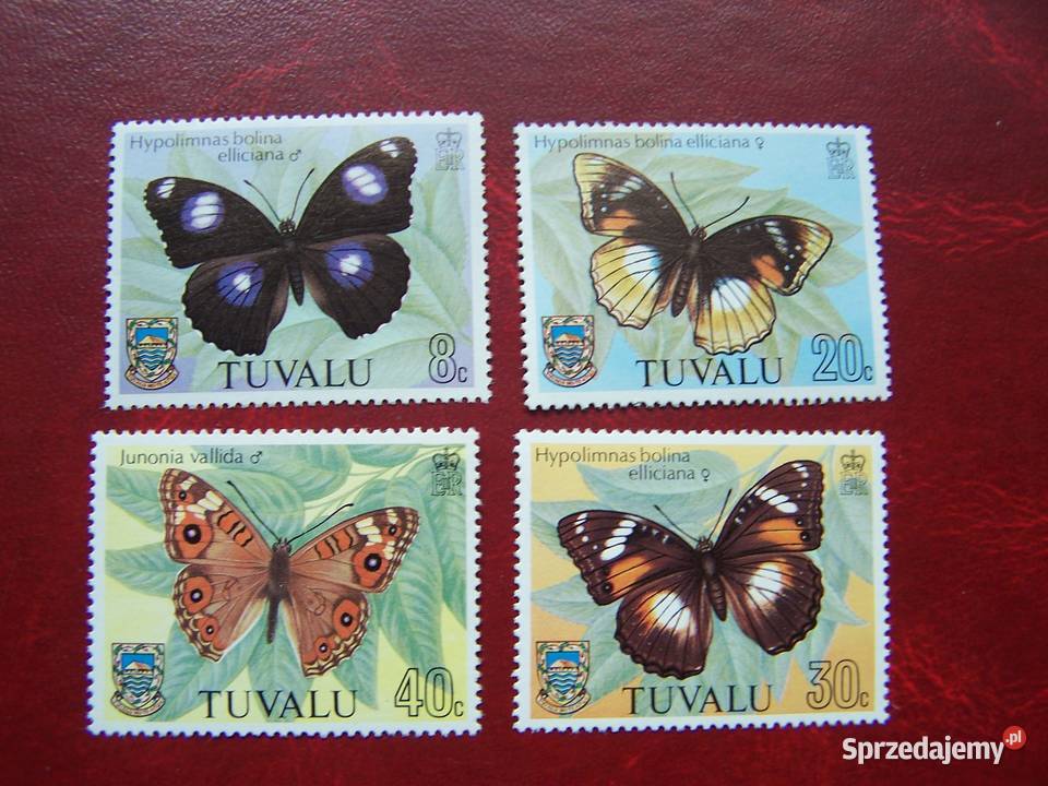 Tuvalu 1981 MNH Mi 13336 Fauna Motyle Tychy sprzedam