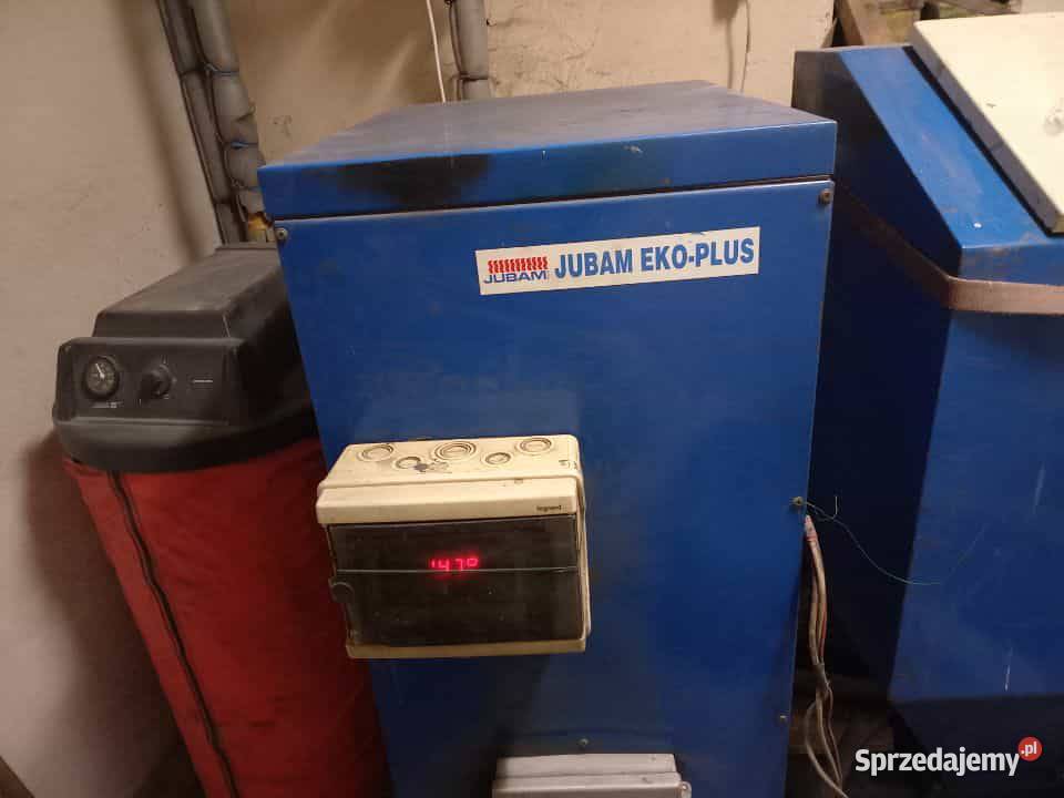 piec ekogroszek z bojlerem i osprzętem części Łowicz