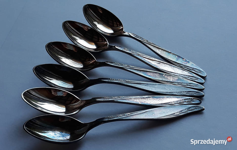 Posrebrzane łyżeczki do kawy mokki AMERYKAŃSKI Dąbrowa Górnicza