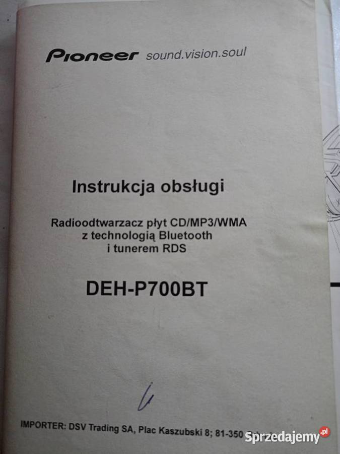Radio samochodowe Pioneer Rakszawa