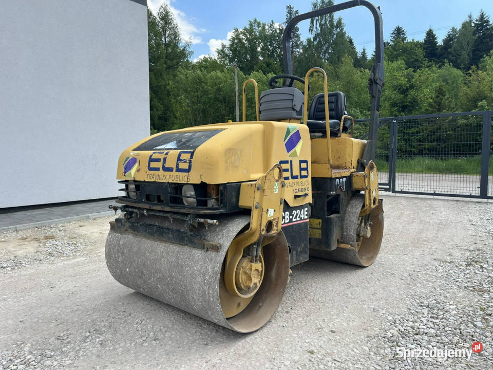 walec Caterpillar Caterpillar CB 224 E Walec CAT pełny VAT Pozostałe