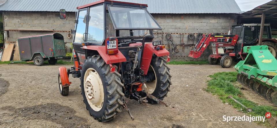 Ursus 3512 MF 235 255 C360 3P dolnośląskie Czerwony Kościół