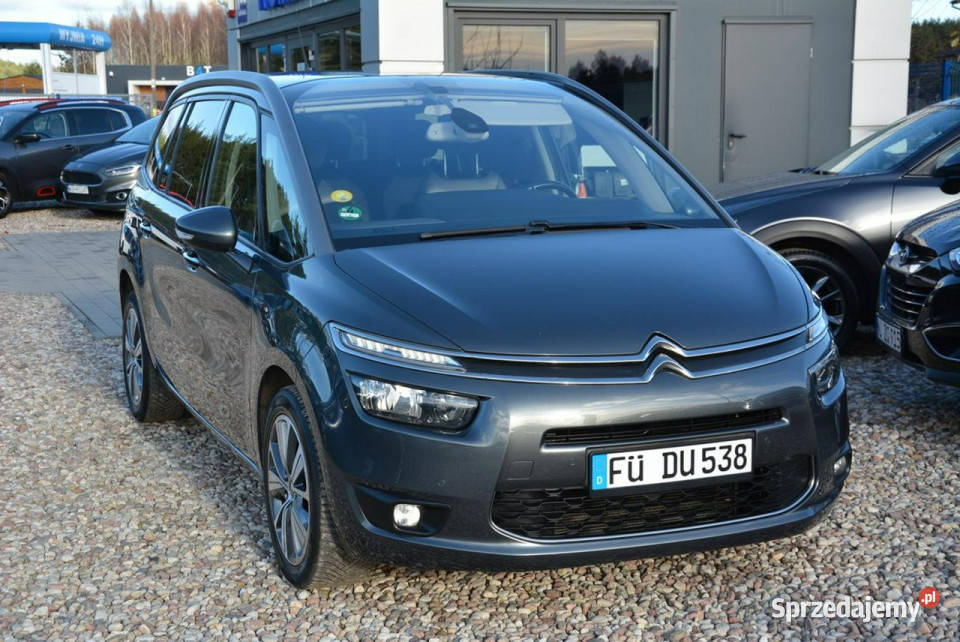 Citroen C4 Grand Picasso Exclusive Navi półskóry gniazdo AUX