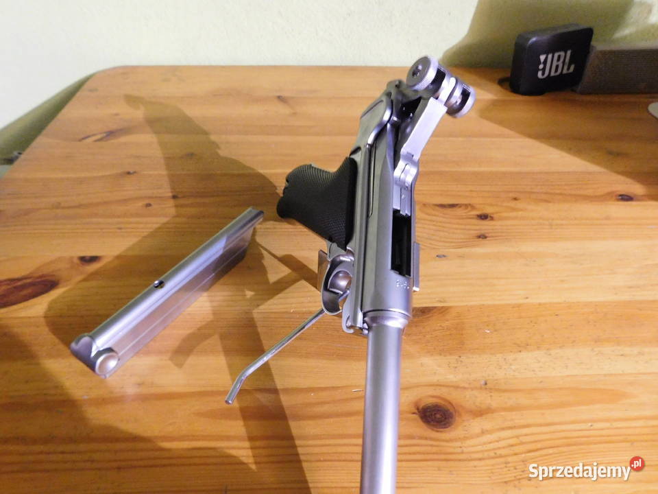 Replika pistoletu parabellum luger P08 WW CHROME Kęty