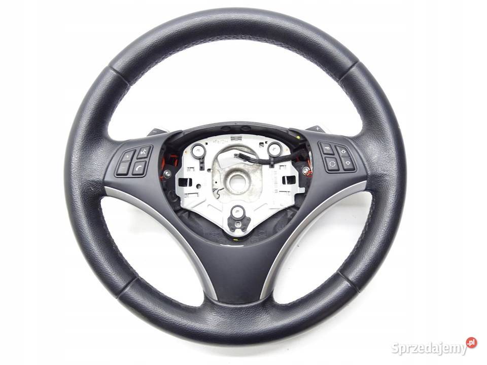 KIEROWNICA SKÓRA MULTI MULTIFUNKCJA ŁOPATKI BMW