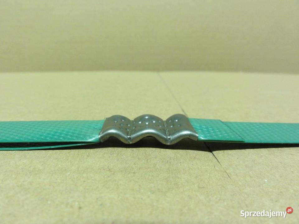 Zapinka blaszana 16mm2500 M16 do taśm PP PET sprzedam