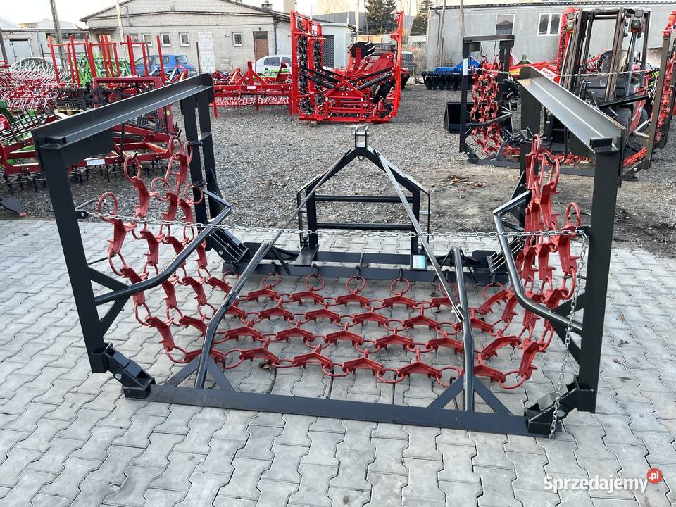 a łąkowopolowa 6m 4ka brona polowa palcowa Ostrów Lubelski sprzedam