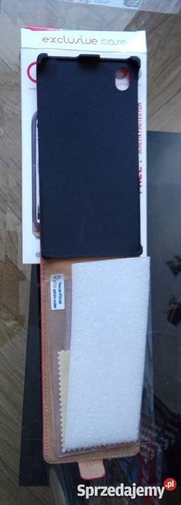 ZAMYKANE SKÓRZANE ETUI SONY XPERIA ZULTRA RED Łódź
