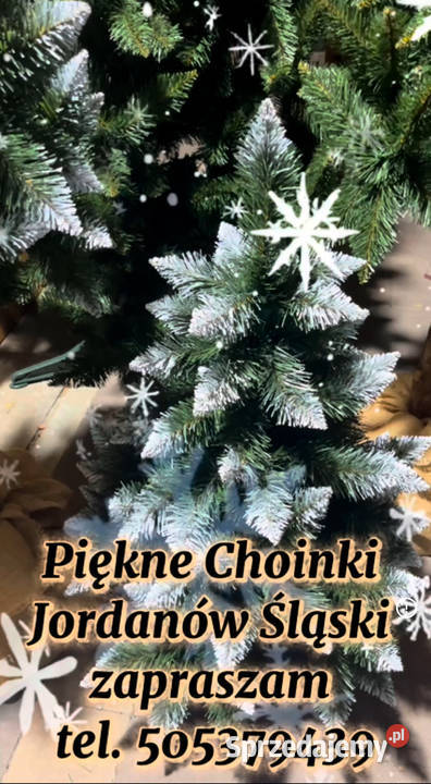 Piękne gęste sztuczne choinki Jordanów Ślaski Pozostałe Jordanów Śląski