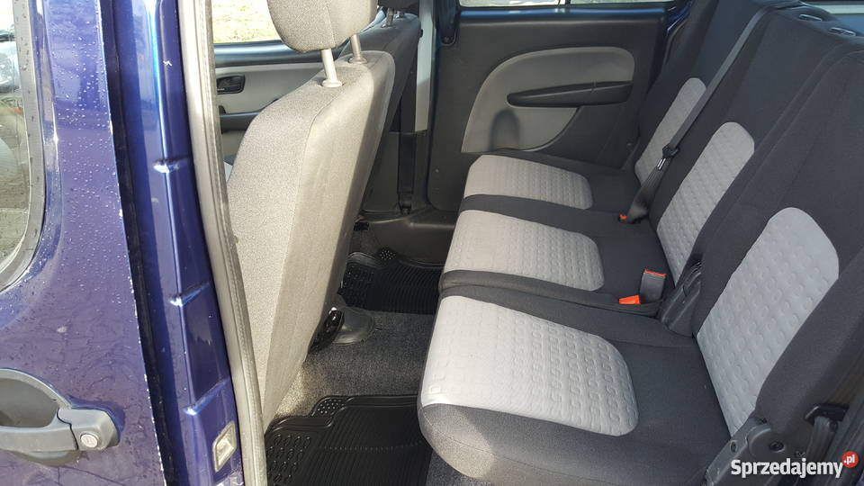 Fiat doblo 14 lpg Klima granatowy Syców