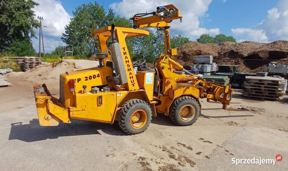 Ładowarka z teleskopem TRANSMANUT ETP 2004 4x4 z Izabelin