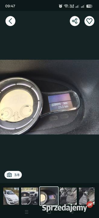 Renault Megane 3 228000km Chrzanów sprzedam