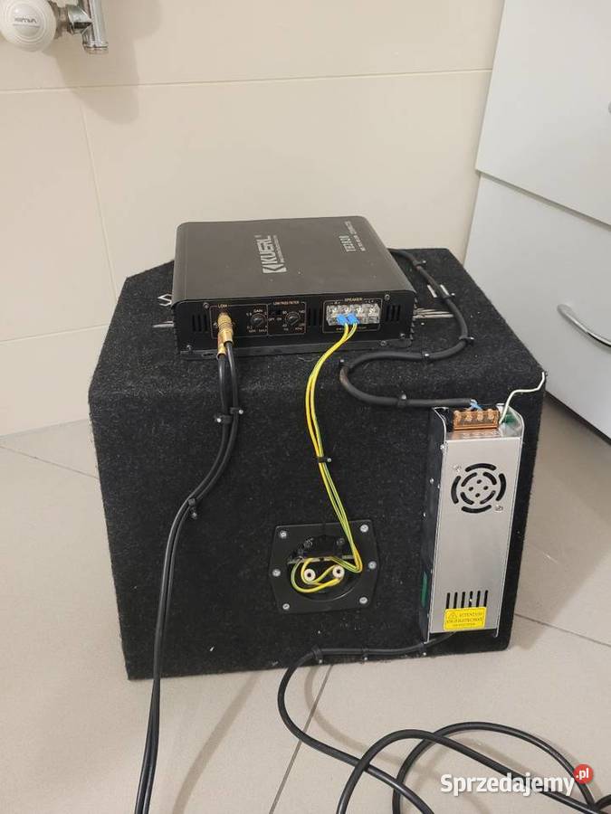 Subufer 600rmf i wzmacniacz 2200w do negocjacji Gorlice sprzedam