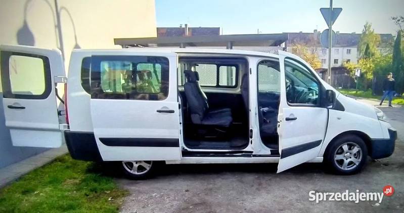 Citroen Jumpy benzynagaz 9os wersja przedłużana Jumpy Combi Gliwice