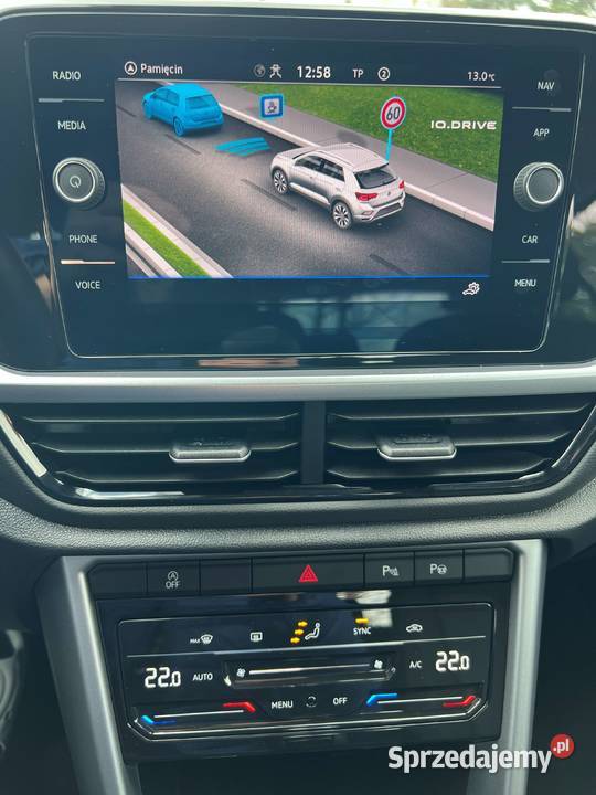 Volkswagen TRoc 20 VW 20TDI 150 virtual LED DSG SUV Kalisz