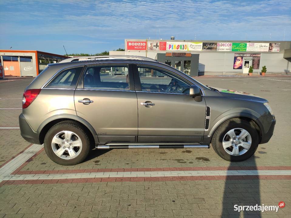 Opel Antara 20 CDTI 4x4 Skóry Dotykowe Radio aluminiowe felgi Rawa Mazowiecka