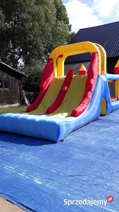 Animator sala mobilny plac zabaw ze zjeżdżalnią Obsługa imprez Suwałki