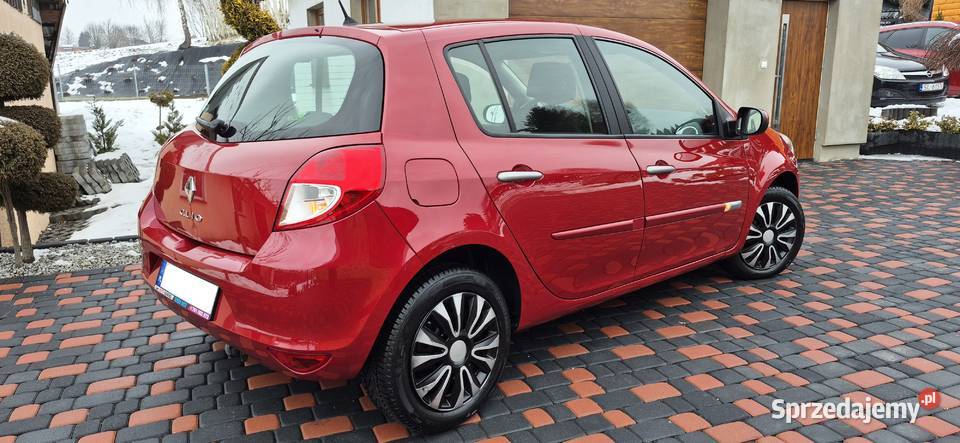 RENAULT CLIO 2011 LIFT 5 DRZWI 1 WŁ 12 101 NOWE VAT marża Tarnów sprzedam