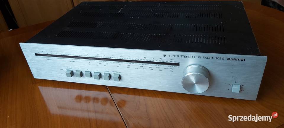 Stare radio tuner UNITRA faust 205s PRZESTROJONY Kępice