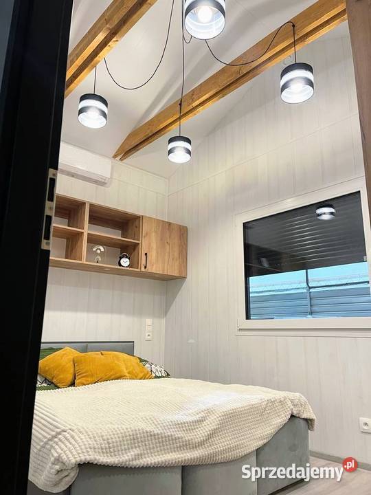 Całoroczny dom mobilny pod klucz 35m2 antresola