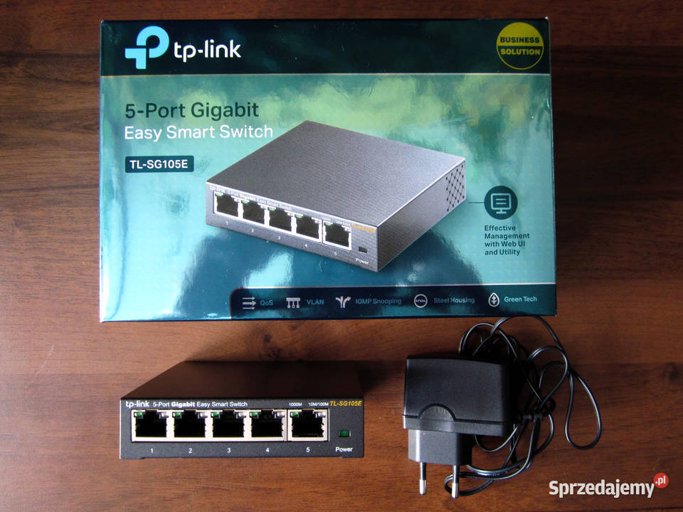 TPLink TLSG105E Switch 5 portów praktycznie switch Kielce
