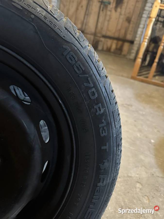 Opony z felgami stalowymi 1657013 4x108 peugeot