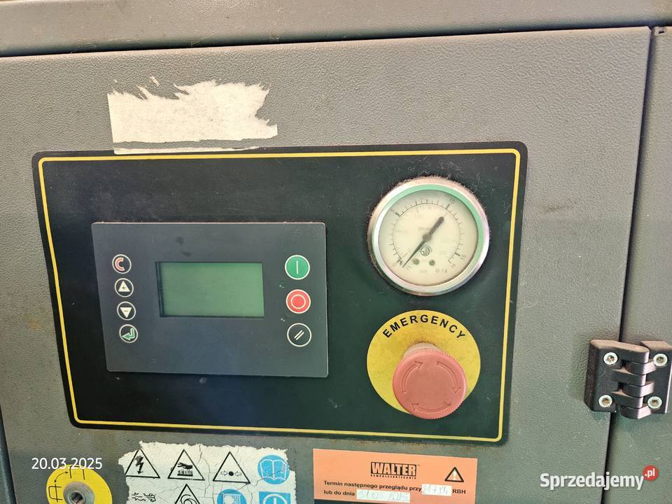Sprężarka śrubowa Walter SK 185 z osuszaczem Racibórz