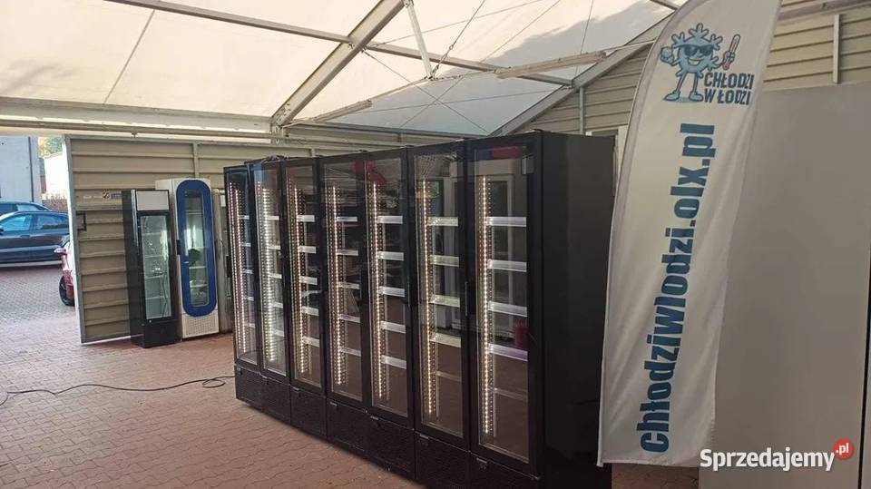 Witryna SLIM 45 chłodnicza lodówka lada czarna Łódź