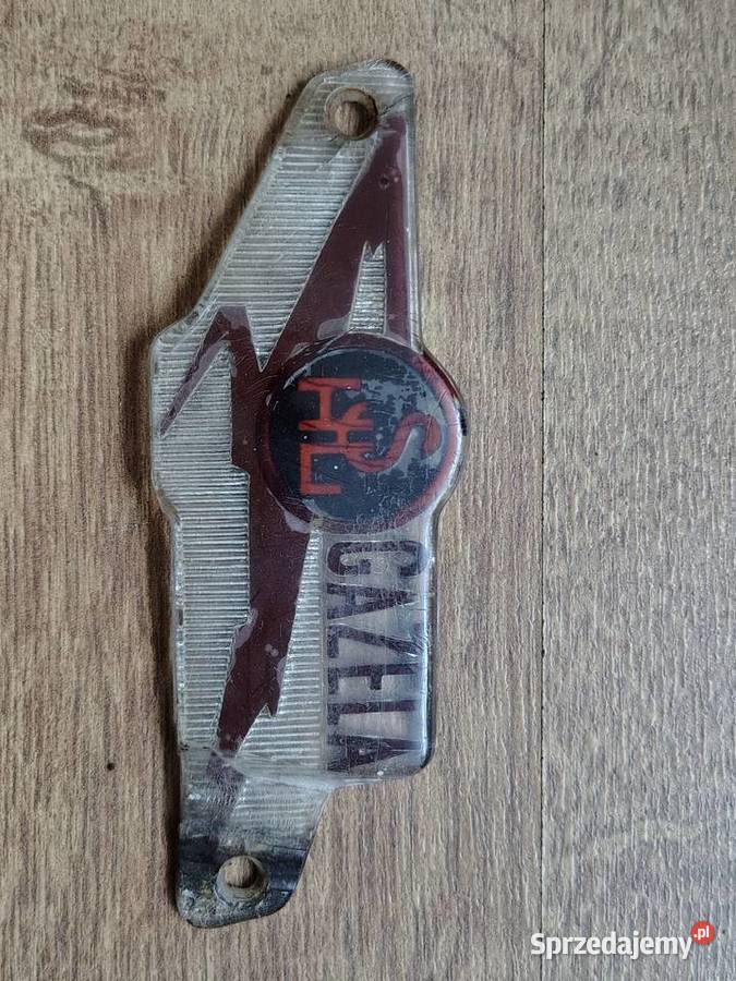 SHL gazela emblematznaczek oryginał Okleiny i naklejki Części i akcesoria motocyklowe