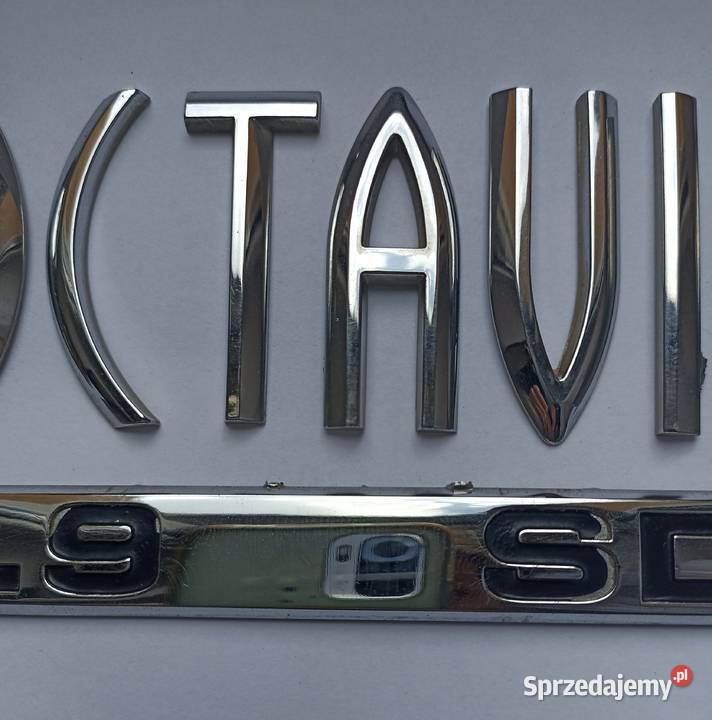 Napis Skoda Octavia I 9604r Lipno