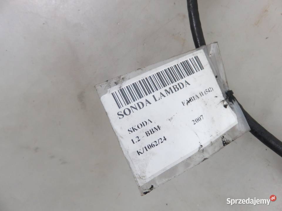 SONDA LAMBDA SKODA FABIA II 542 12 BBM