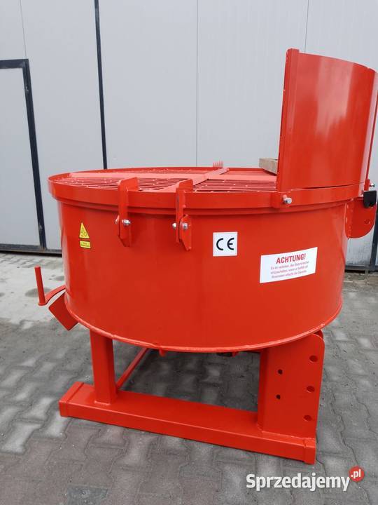 Elektryczna betoniarka planetarna 800L malowana lubelskie Opole Lubelskie