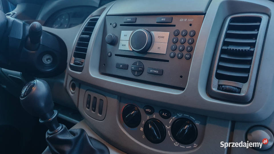 Opel Vivaro 20 CDTI BezWkładuFinansowego Zadbany MP3