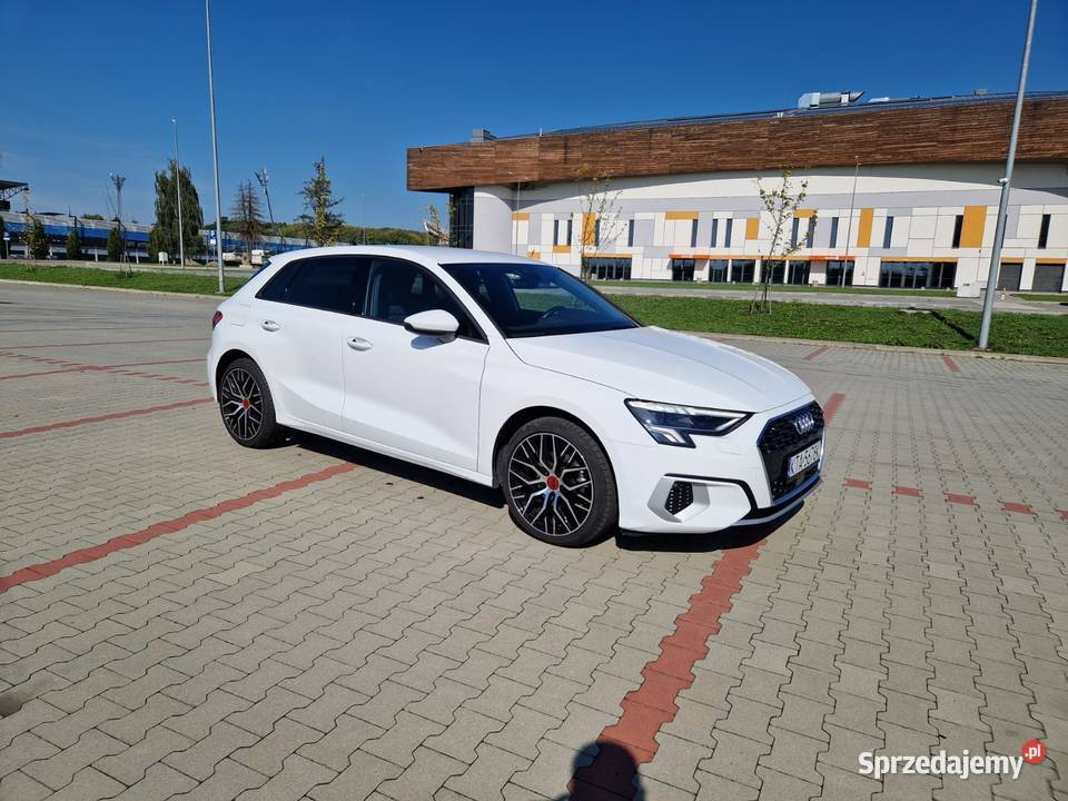 Audi A3 SPORTBACK 2022r 20 116 mały przebieg 86 małopolskie