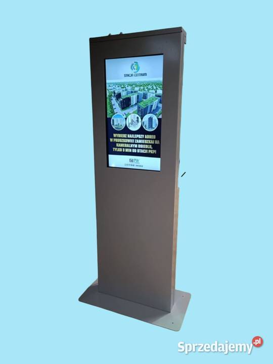 InfoKiosk Multimedialny Dotykowy Nowy Ekran z Warszawa