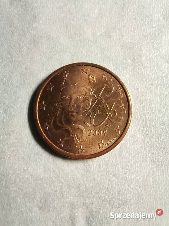 Francja 5 Euro Cent 2009 Paris Ząbki