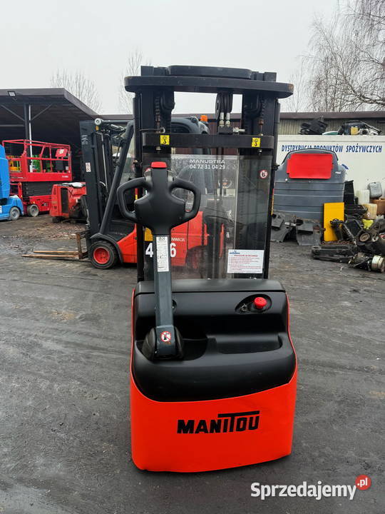 paleciak elektryczny MANITOU LOC A12 z masztem łódzkie Działoszyn