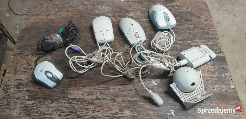 Stare myszki do komputera Szypliszki sprzedam