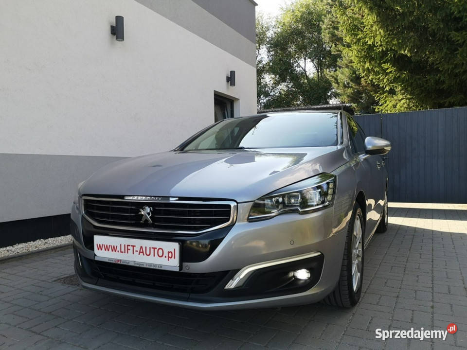 Peugeot 508 20HDI 163 Klimatr Full Led Automat elektrochrom. lusterko wst. Strzegom