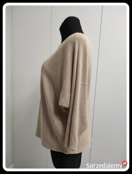 Everme rozmiar 40 L beżowy sweter mazowieckie Płock