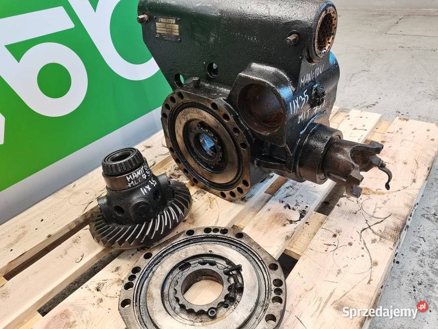 Środek mostu Manitou MT 732 Spicer 11X35 wielkopolskie Wilkowo sprzedam