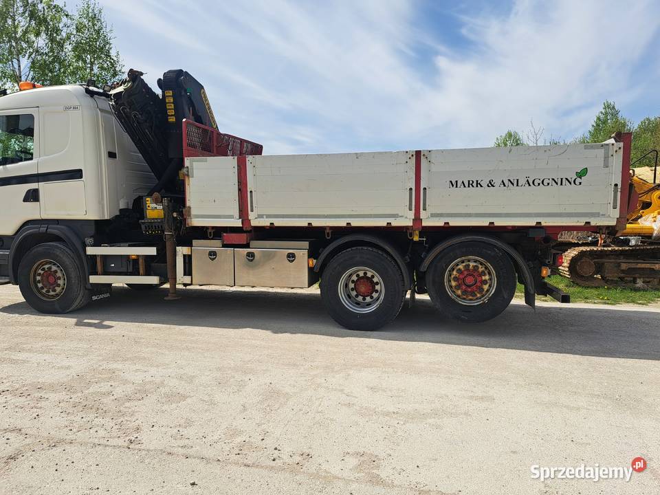 Scania G400 6x2 kiper HDS Palfinger hiab Fassi Białystok