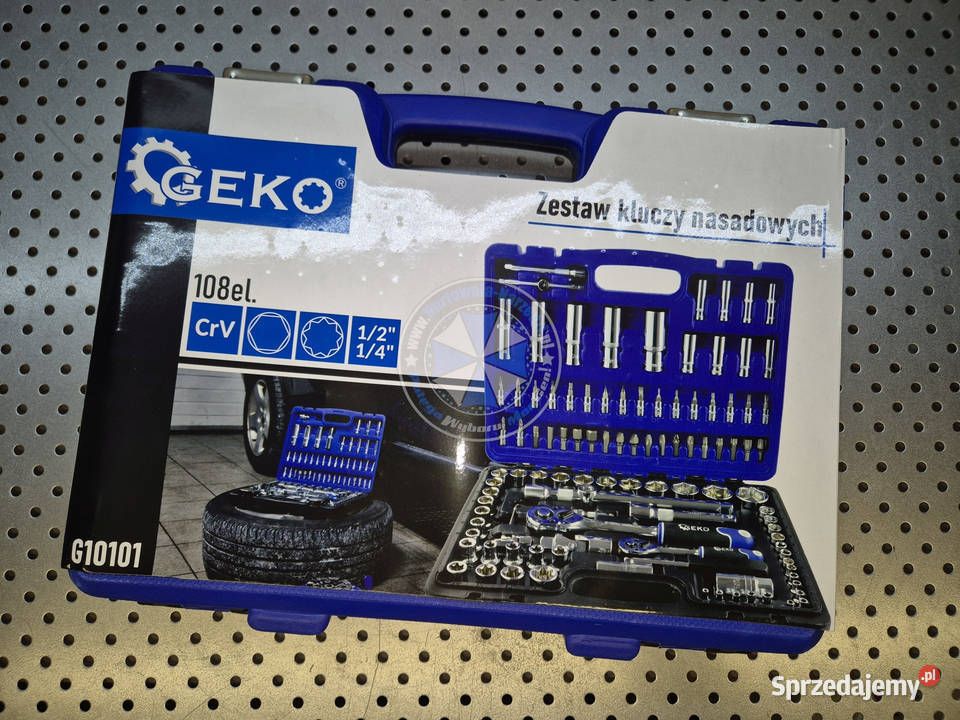 Zestaw kluczy nasadowych i torx 108elCrV klucze kujawsko-pomorskie Nowe sprzedam