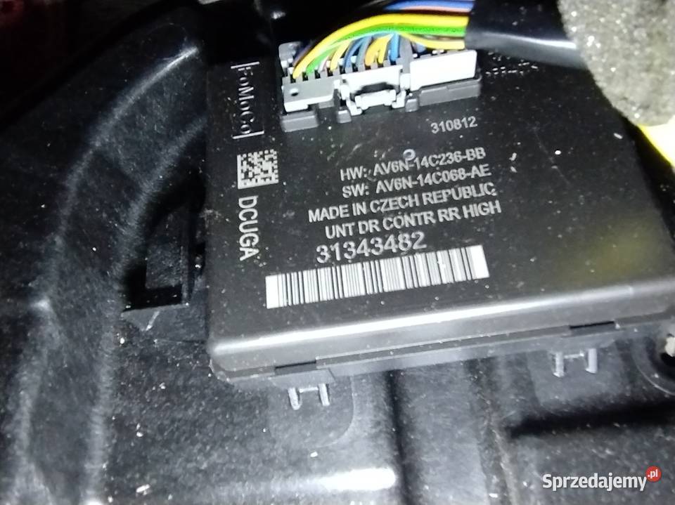 Szyba lewy tył Volvo S60 II V60 drzwi lewy przód Łomża