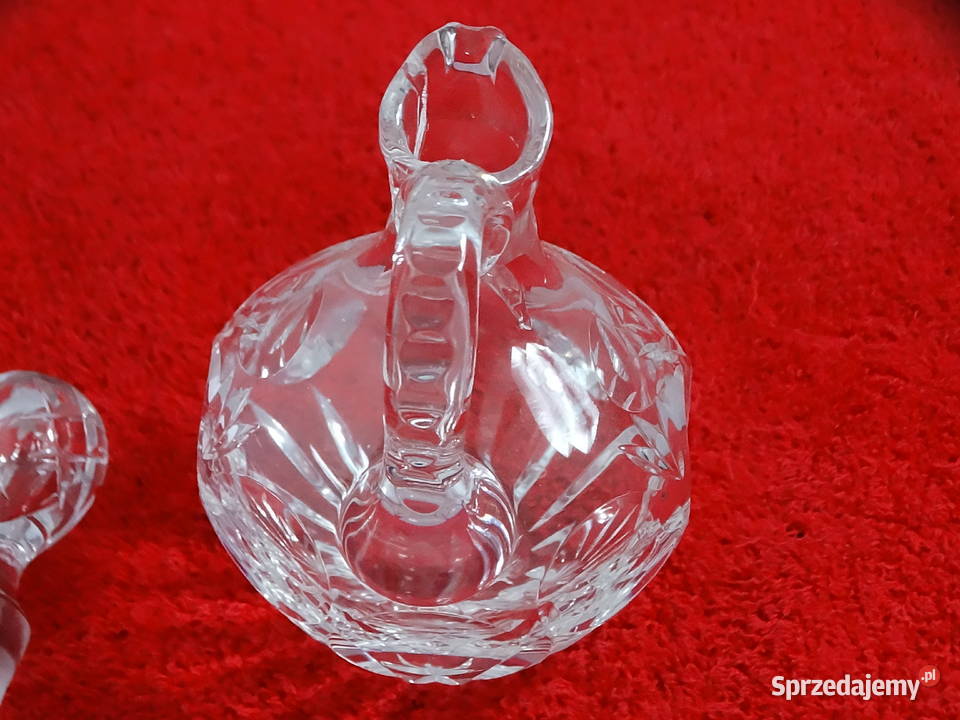 Unikalny Kryształowy KarafkoDzbanek Vintage sprzedam