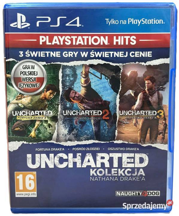 Gra 4 Uncharted Kolekcja Nathana Drakea Gry na konsole Elbląg