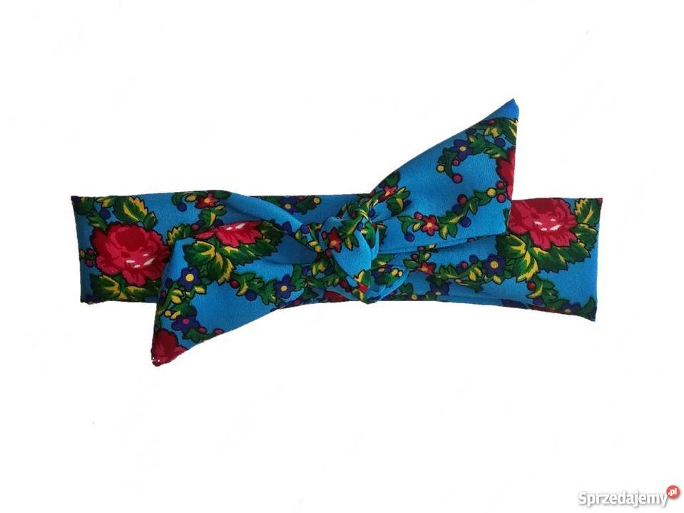 Opaska pin up folk strój ludowy AgaFolk świętokrzyskie Michałów