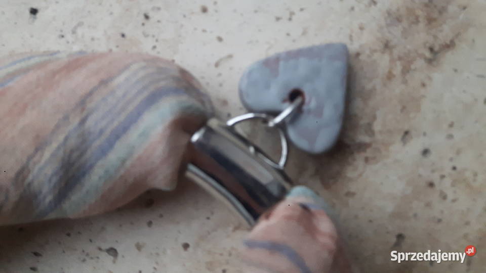 Naszyjnik ceramiczny ręcznie wykonany sprzedam