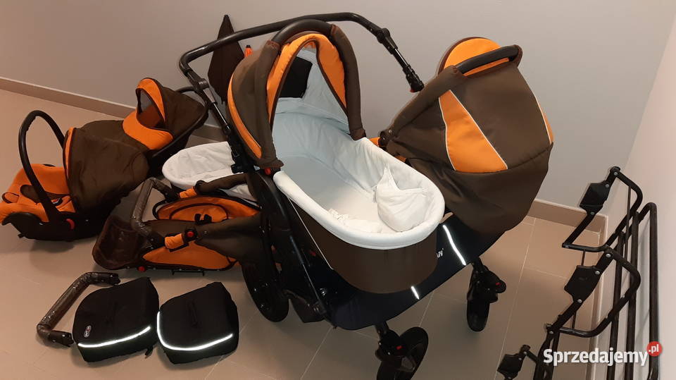Wózek bliźniaczy Dorjan Danny Sport Twin Lublin